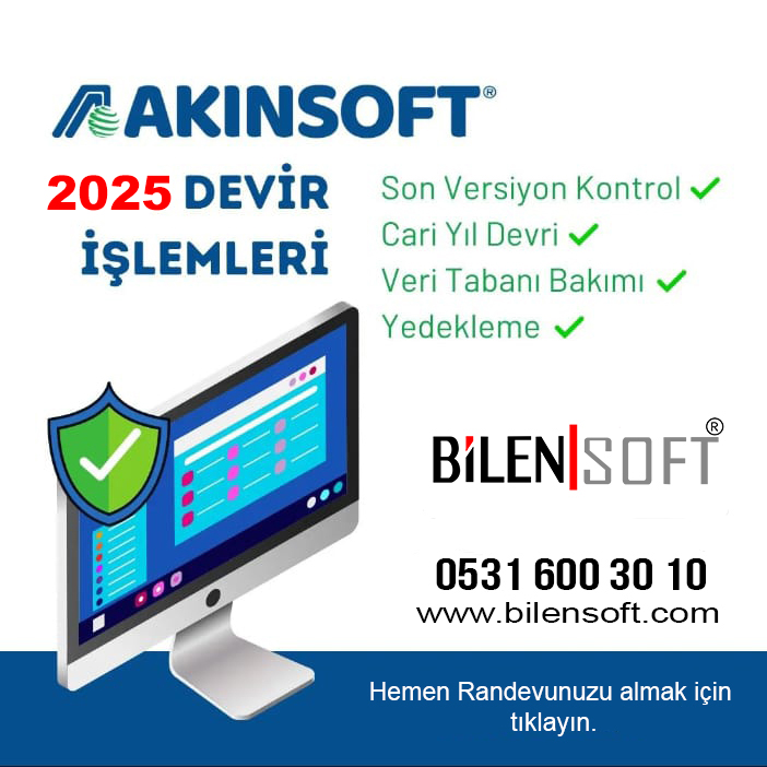 Akınsoft 2025 Devir Paketi