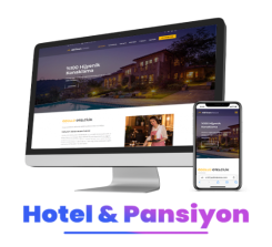 BLNWEB-0005-Hotel Otel - Pansiyon Kurumsal Web Sitesi Scripti