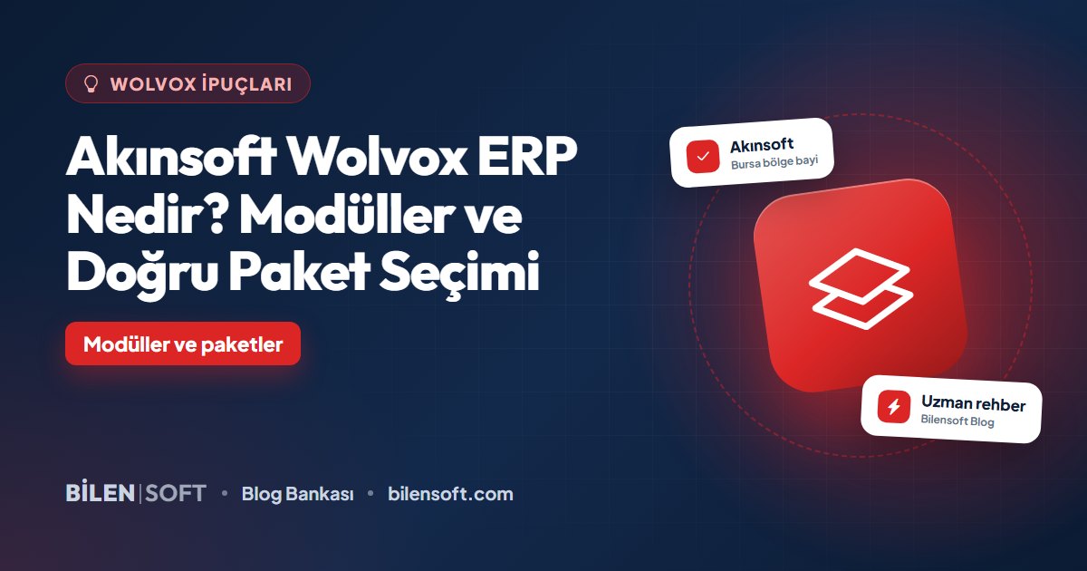 Akınsoft Wolvox ERP modüllerini bilgisayar ekranında inceleyen işletme sahibi